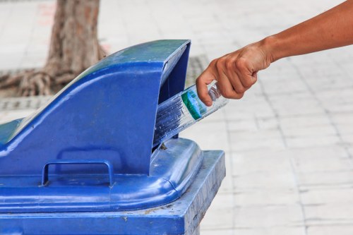 Composting garden waste to create nutrient-rich soil