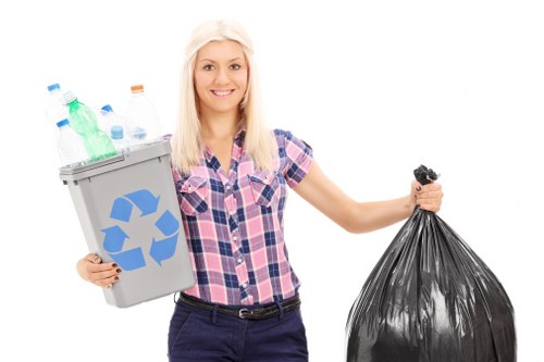 Eco-friendly disposal of items during clearance