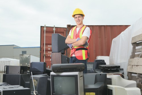 Commercial demolition waste disposal process