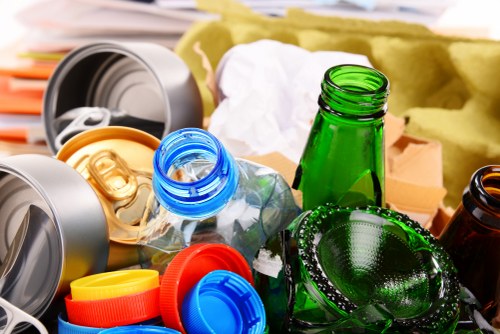 Recycling electronic waste from an office clearance